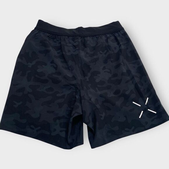 Ten Thousand Mens Interval 7” Black Camo Lined Training Shorts size Small New - Picture 5 of 10
